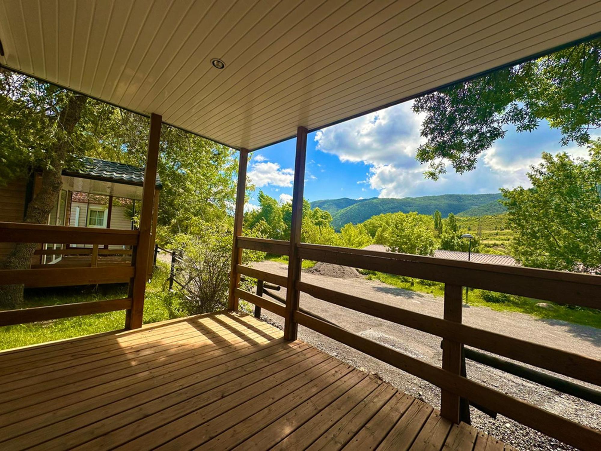 Bungalows Y Cabanas Solopuent Natur Castiello de Jaca Buitenkant foto